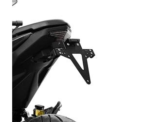 ZIEGER Classic Complete Portatarga portatarga compatibile con: Zontes ZT 125 U