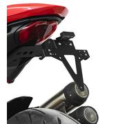 ZIEGER Portatarga Classic Complete Portatarga Portatarga Posteriore Compatibile con: Ducati Monster