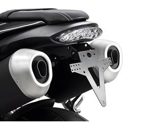 ZIEGER Classic - Portatarga completo, compatibile con: Triumph Speed Triple 1050 R | Speed Triple 1050 RS