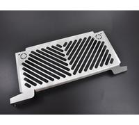 Zieger Coperchio Griglia Compatibile Con Kawasaki Versys 650 Clean Argento