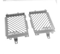 ZIEGER Copertura Del Radiatore Compatibile Con BMW R 1200 GS Logo Argento