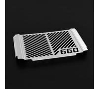 ZIEGER Copertura Del Radiatore Per Triumph Trident 660 Logo Argento