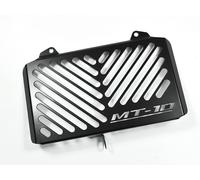 ZIEGER Copertura Del Radiatore Per Yamaha MT-10 (RN45) Anno 2016-22 Logo Nero