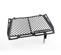 Zieger Protezione Radiatore Compatibile Con Ducati Multistrada 950 Logo Nero