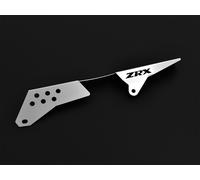 Zieger Copricatena Protezione Catena Argento per Kawasaki ZRX 1200 Bj 2001-08
