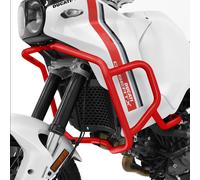 Zieger Cornice Protettiva per Ducati Desertx Protezione Urti Anticaduta Rosso