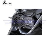 Zieger-Griglia Protezione Faro-Inox-nero BMW R 1200 GS Anni 2013 2014 2015 2016