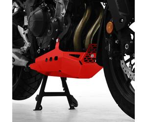 Zieger Parafango Skide Plate per Honda CB 500 X (PC64) Protezione Rosso
