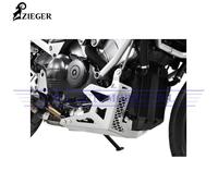 Zieger-Piastra Paramotore-argento HONDA CrossRunner 800 (VFR 800 X) 2019 2020