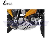 Zieger - Piastra Paramotore - argento HONDA Transalp 700 Anni 2011 2012 2013