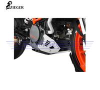 Zieger-Piastra Paramotore-argento KTM Duke 390 2017 2018 2019 2020 2021 2022