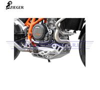Zieger - Piastra Paramotore - argento KTM Duke 690 R Anni 2016 2017 2018 2019