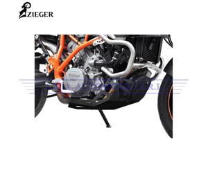 Zieger - Piastra Paramotore - nero KTM Supermoto T 990 ABS Anni 2011 2012 2013