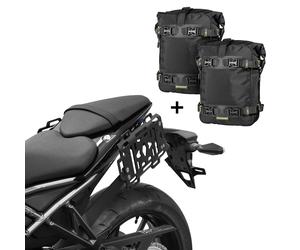 ZIEGER Porta-Borse Laterale + Borse Taglia M Compatibile Con Suzuki GSX-8S