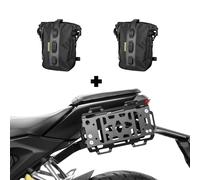 ZIEGER Portaborse Laterali S Nero Per Honda CB 125 R Adatto