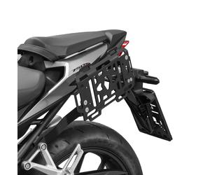 ZIEGER Portapacchi Compatibile con Honda CB 750 Hornet in Alluminio Nero