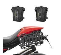 ZIEGER Portapacchi Laterale Compatibile Ducati Monster S Con Tasca S Nero