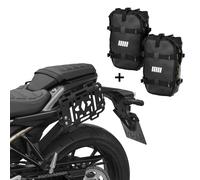 ZIEGER Portapacchi Laterali + Borse Taglia S Compatibile Con Suzuki GSX-8T | TT