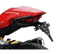 ZIEGER Portatarga Compatibile Con Ducati Monster 821, Nero, Con Montaggio A Vite