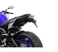 ZIEGER Portatarga Per Yamaha MT-09 2017-20 CH, Nera, Fissaggio Avvitabile