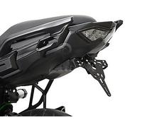 ZIEGER Pro Supporto Targa Nero per Kawasaki Versys 650 Compatibile Austria