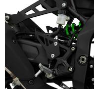 ZIEGER Protettori Di Tallone Compatibili Con Kawasaki Ninja ZX-4RR Neri