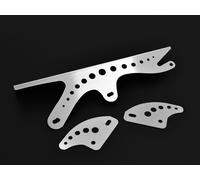 Zieger Protezione Catena Copricatena Argento per Bwm F 650 Anno di Cost. 93 96