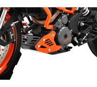 ZIEGER Protezione Motore Compatibile Con KTM 390 Duke Nero / Arancione