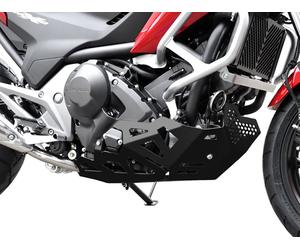 Zieger Protezione sotto Motore Compatibile Con Honda Nc 700 S/X DCT Nero