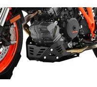Zieger Protezione sotto Motore Compatibile Con KTM 1290 Super Duke R / GT Nero