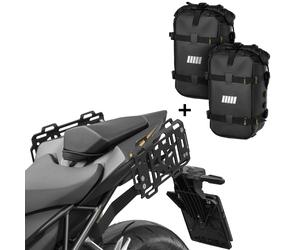 Zieger Seitentaschenträger Compatibile Con Honda CB 1000 Hornet + Tasche Misura