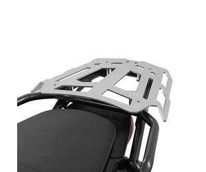 ZIEGER Staffa Portapacchi Moto Guzzi V85 TT Argento In Alluminio
