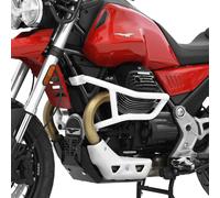 ZIEGER Supporto Per Caduta Compatibile Con Moto Guzzi V85 TT Bianco