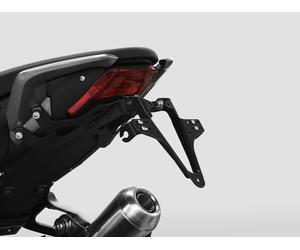 ZIEGER Supporto Porta Targa IBEX Per Benelli 752 S Nero, Acciaio, Posteriore