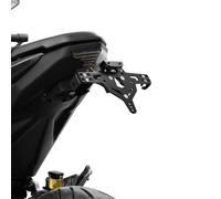 ZIEGER Supporto Portatarga Nero Compatibile Con Zontes ZT 125 U 2020-24