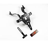 ZIEGER Supporto Portatarga Nero IBEX per Aprilia RS 125 RS125 2008-12