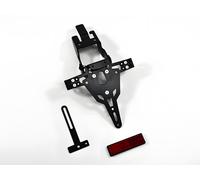 ZIEGER Supporto Portatarga Nero Per Kawasaki ER-6 n/f 2012-16 Posteriore