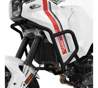 Zieger Telaio di Protezione per Ducati Desertx Urti Anticaduta Nero Bj 22-25