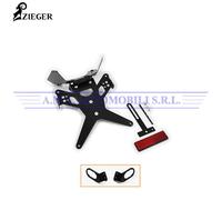 Zieger X-Line-Portatarga+Supporti Frecce Ori.KAWASAKI Ninja 250 R 2008 2009 2010