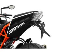 ZIEGER X-Line Supporto Per Targa Per KTM 125 Duke / 390 Duke
