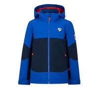 Ziener Agimo-z Giacca da Sci/Invernale, Calda, Traspirante, Impermeabile, Blu Cobalto, 104 Bambini e Ragazzi
