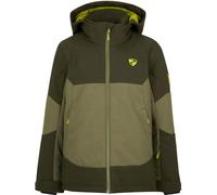 Ziener Agimo-z Sci/Giacca Invernale | Calda, Traspirante e Impermeabile, Muschio Verde, 176 cm Bambini e Ragazzi