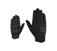 Ziener CARELL Touch Long Guanti da ciclismo da uomo, per mountain bike, ciclismo, con dita lunghe con funzione touch, traspiranti, ammortizzanti, nero, 10,5
