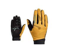 Ziener CNUT - Guanti da ciclismo da uomo, per mountain bike, con funzione touch, traspiranti, ammortizzanti, motivo scuro, 9