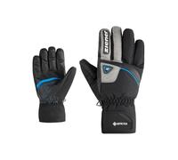 Ziener GALISO-Z - Guanti da sci da uomo, per sport invernali, Gore-Tex, molto caldi, colore nero, blu persiano