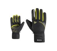 Ziener GALISO-Z Guanti da sci da uomo/sport invernali | Gore-Tex, molto caldi, Black.Electric Grass, 7,5