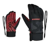 Ziener GARIM AS, Guanti da Sci/Sport Invernali, Impermeabili, Traspiranti Unisex-Adulto, Grigio Inchiostro Mimetico, 8.5