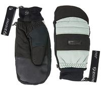 Ziener GENDON - Muffolo da sci da uomo, traspirante, impermeabile, alla moda, grigio Ripstop, 9,5