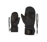 Ziener GETTERO-Z - Muffolo da sci da uomo, impermeabile, lana, thermos, grigio Iron tec, 8,5