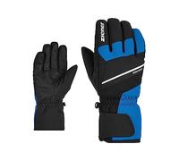 Ziener GEZIM - Guanti da sci da uomo, impermeabili, traspiranti, blu persiano, 10